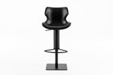 Modrest Jamila Modern Dark Brown Eco Leather Bar Stool Model VGHR5475/GB-1-DKBRN-BS
